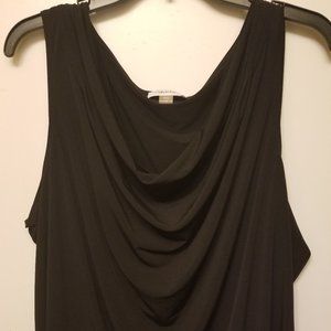 Calvin Klein Cowl Neck Tank Top